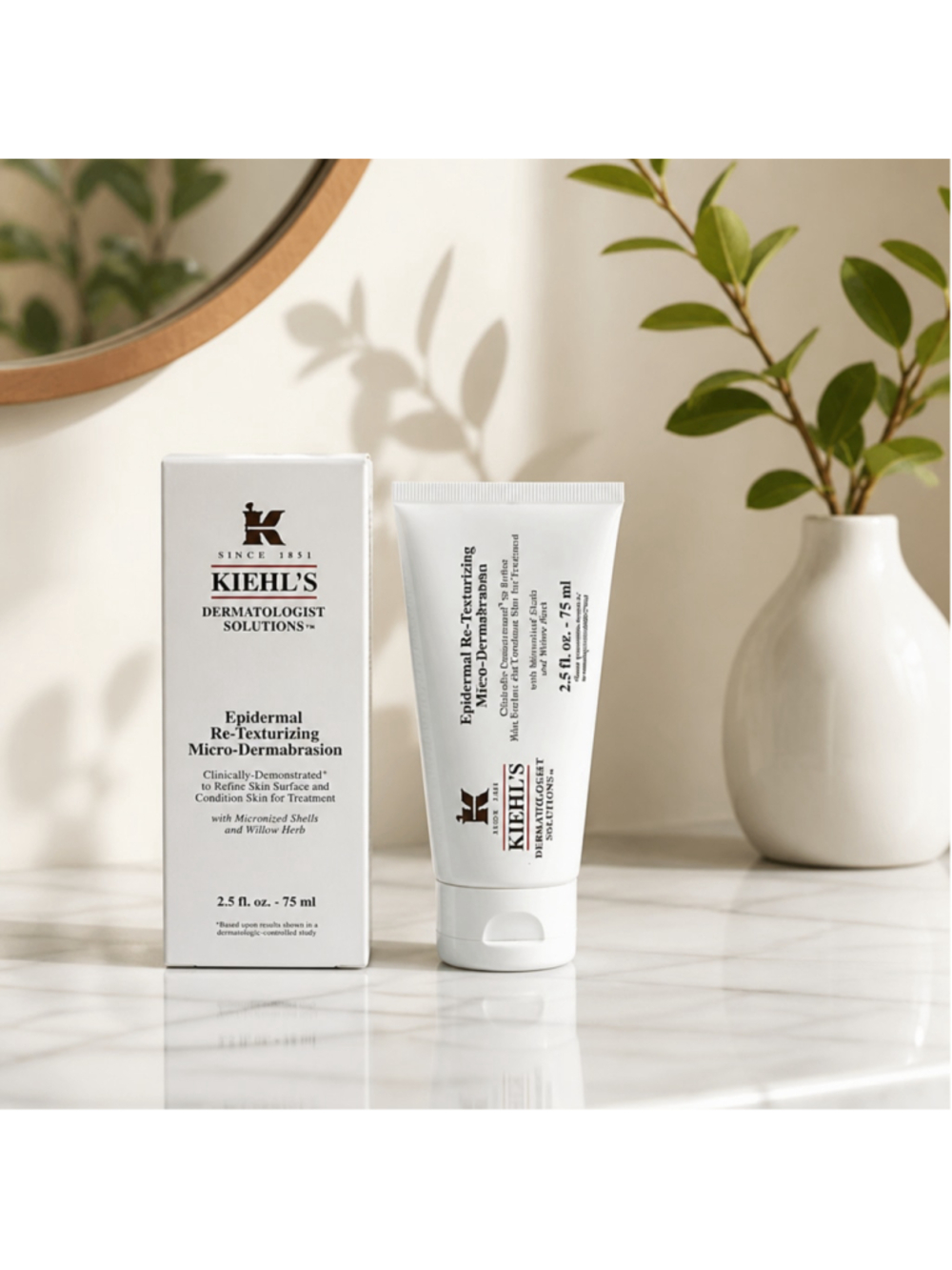 Kiehl's Epidermal Re-Texturizing Micro-Dermabrasion 2.5 oz Exfoliating Treatment